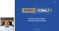 First Cobalt: Aufbau des grössten Kobalt Explorations- und Entwicklungsunternehmen